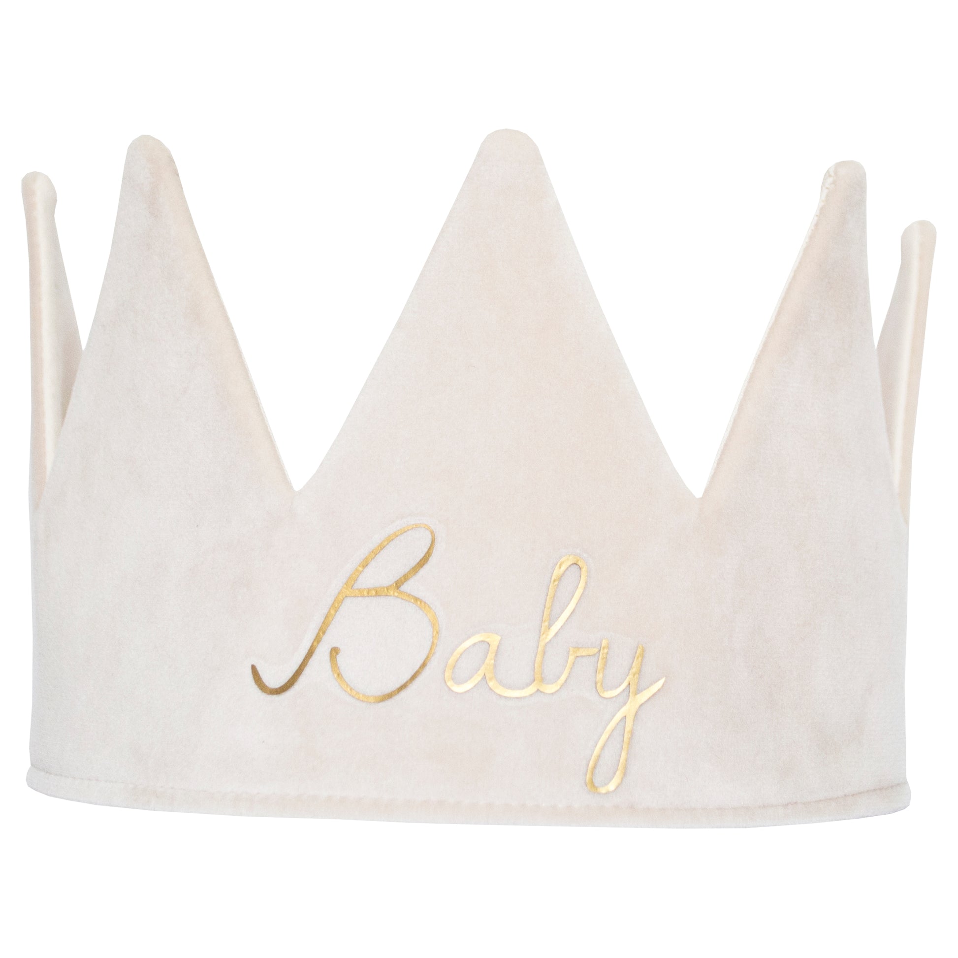 Fauna Cream Velvet Crown