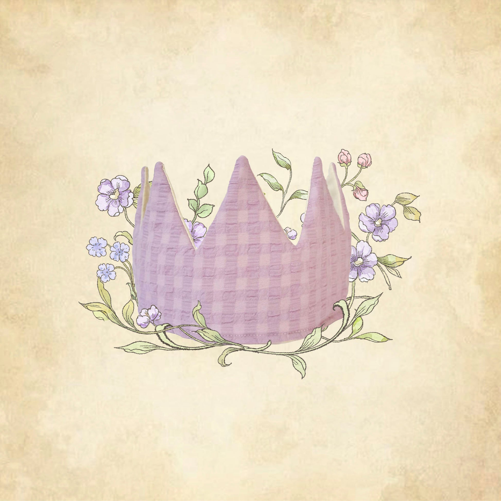 Wisteria Waffle Crown