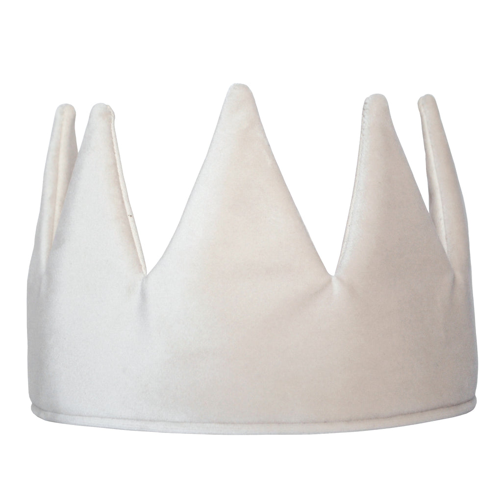 Fauna Cream Velvet Crown