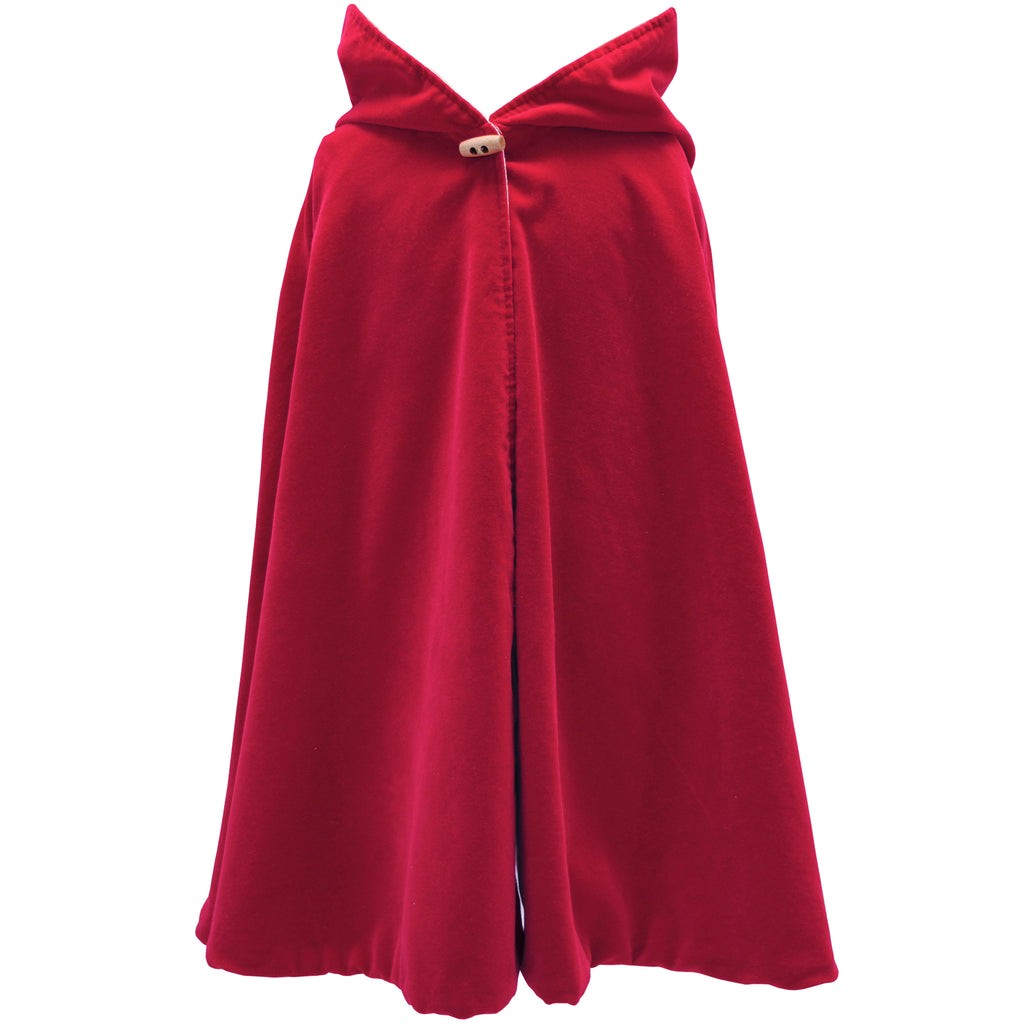 Wnterberry Red Velvet Cape