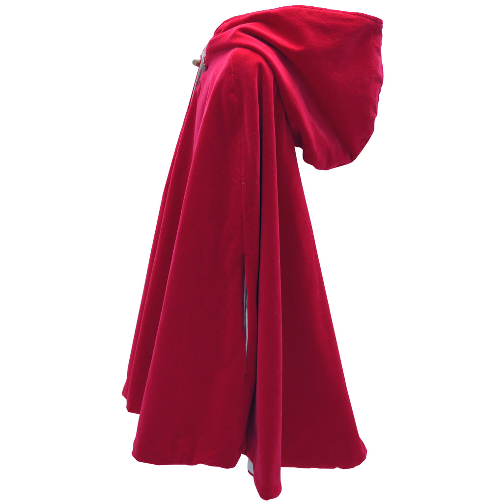Wnterberry Red Velvet Cape