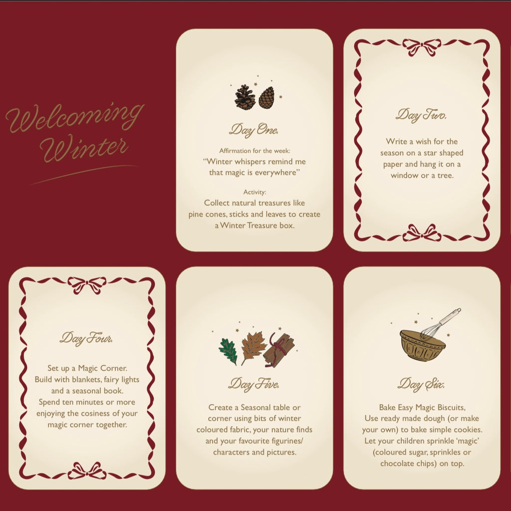 Magical Christmas Advent Printable