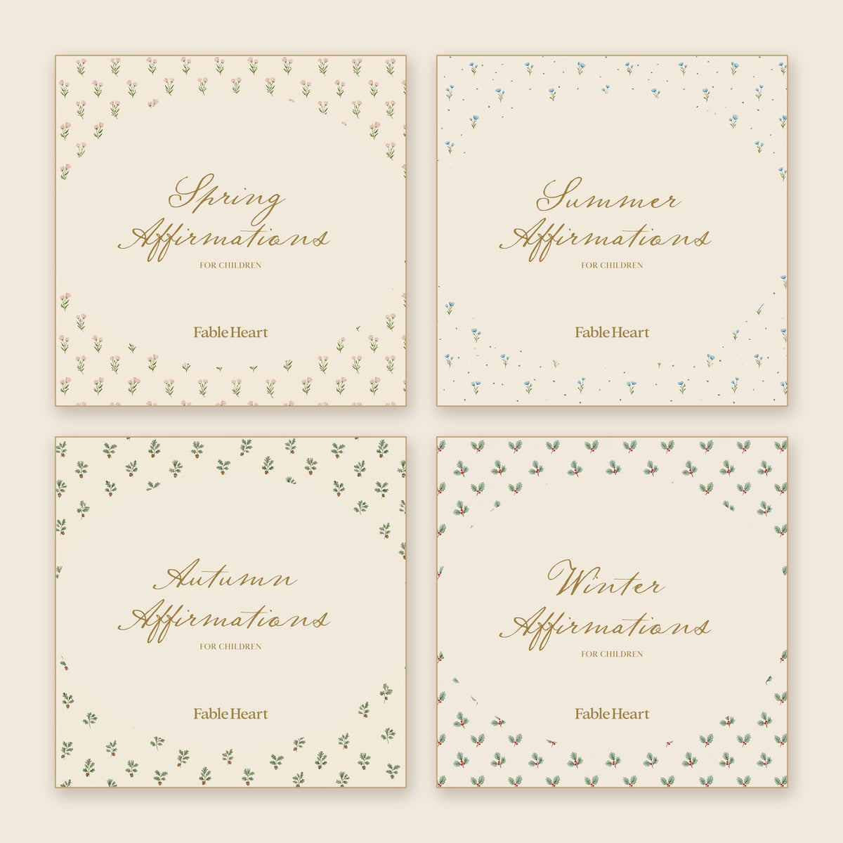 A Year of Affirmations: All Four Seasons