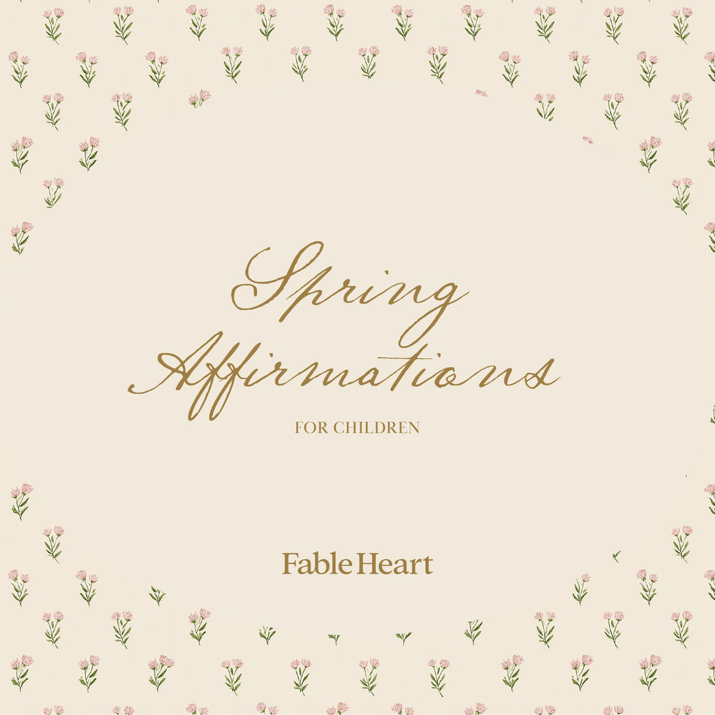 Spring Affirmation Cards for Children