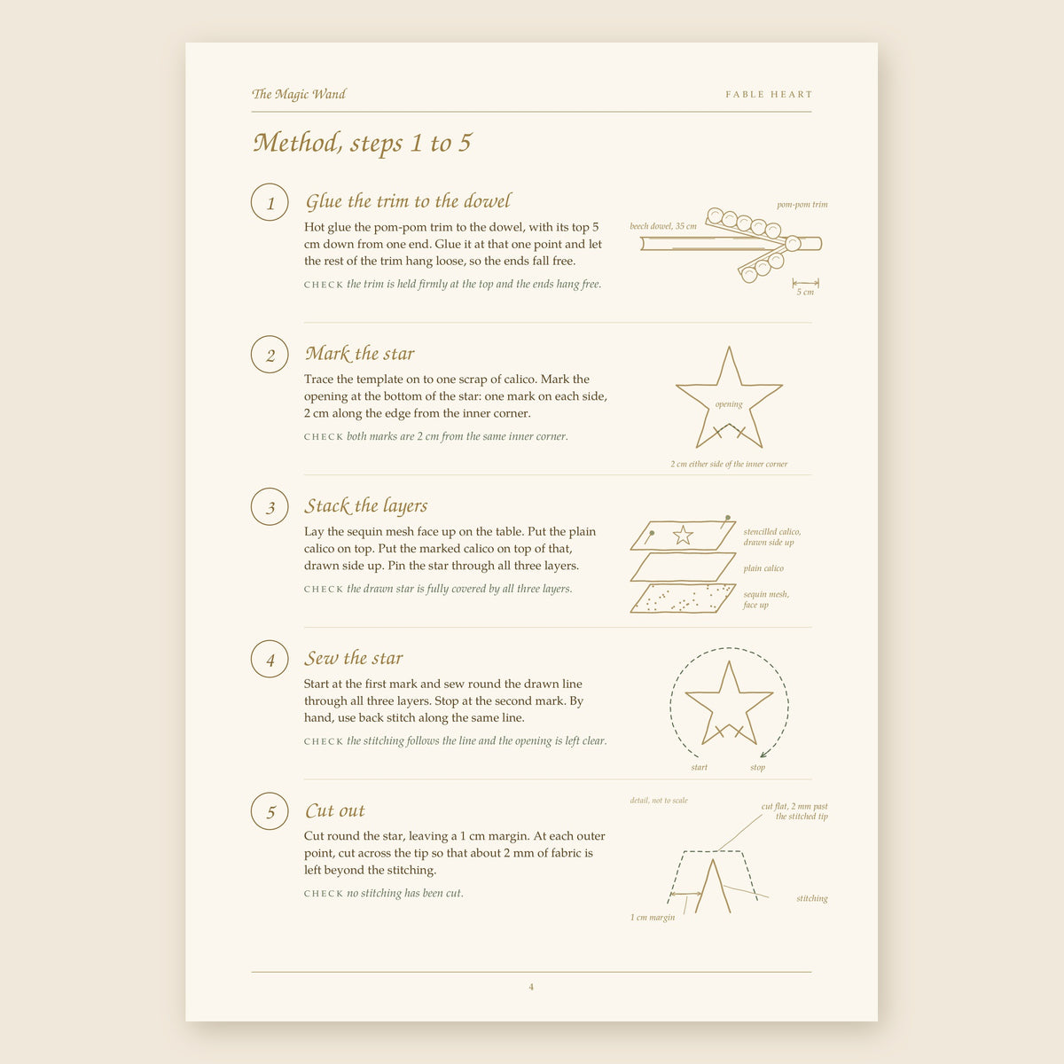 The Wand: Sewing Pattern